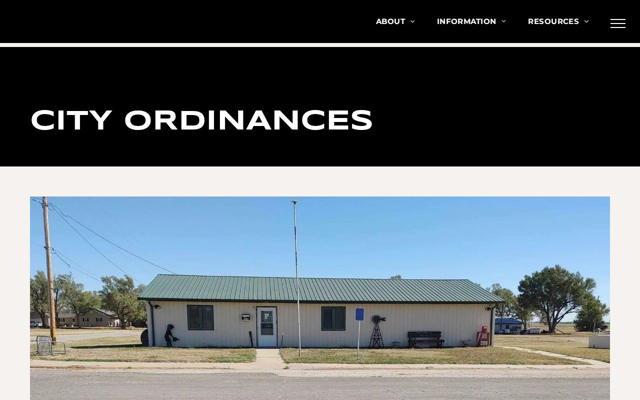 Lorraine court docket and official city ordinances page